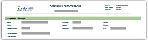 slim report issued by crif is used for